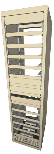 National Enroute/Terminal V1 10RX NO MC 9974 Rack Configuration