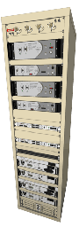 National Enroute/Terminal V1 RTR Split 10W U/V 6405 Rack Configuration